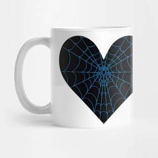 Spider Web Heart V5 Mug